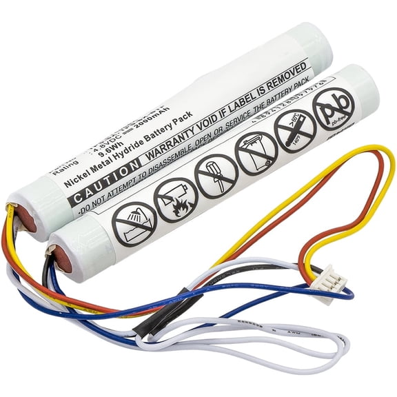 Replacement Battery for Crestron TPS-6X Wireless Touchpanel,TST-600 Wireless Touch Screen,6504906,TPS-6X,TPS-6X-BTP,4.8V/2000mAh