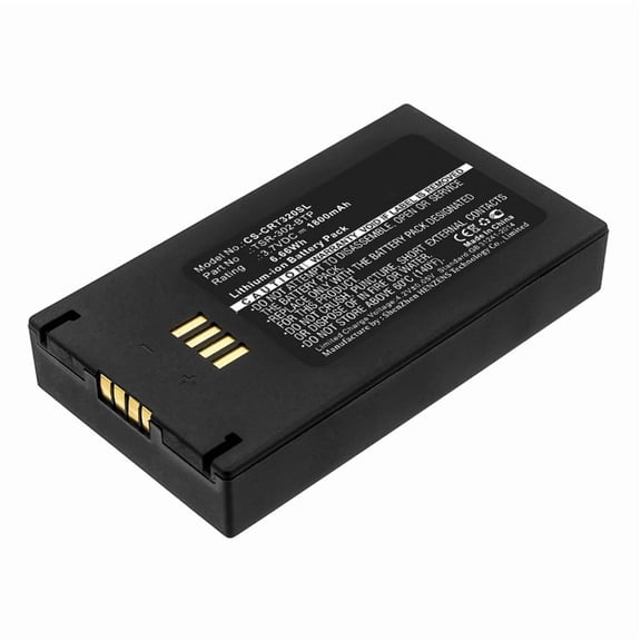 Replacement Battery for Crestron TSR-302,TSR-302 Handheld Touch Screen ,TSR-302-BTP,1800mAh