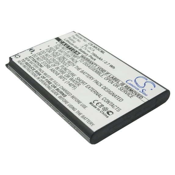Replacement Battery for Simvalley XL915,XL-915,3.7V/750mAh