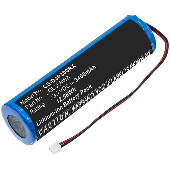 Replacement Battery for DJI Phantom 3 Standard Remote Cont,GL358WA,3.7V/3400mAh