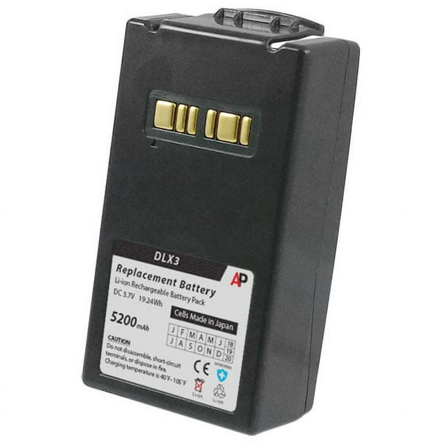 Replacement Battery for Datalogic Falcon X3 Scanners. 5200 mAh
