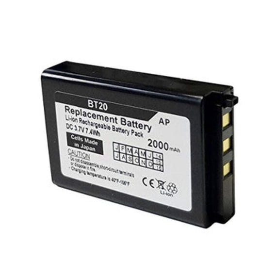 Replacement Battery for Denso/Nippon BHT-200/BHT-300/BHT-400 scanners. 2000mAh.