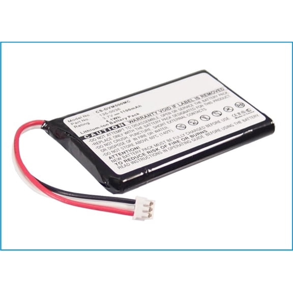 Replacement Battery for Digital Ally DV-500ULTRA,DVB-500,DVM-500 Plus,DVM-500PL,DVM-750,135-0036,3.7V/1100mAh