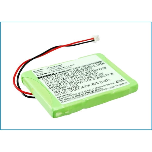 Replacement Battery for Digital Ally DVM 500,DVM-RMT,135-0035,CS2/3F63S1P,3.6V/600mAh