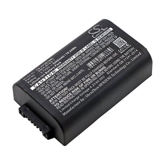 Replacement Battery for Dolphin 99EX,99EX-BTEC,99EXhc,99GX,PN:99EX-BTEC-1,99EX-BTES-1,5200mAh