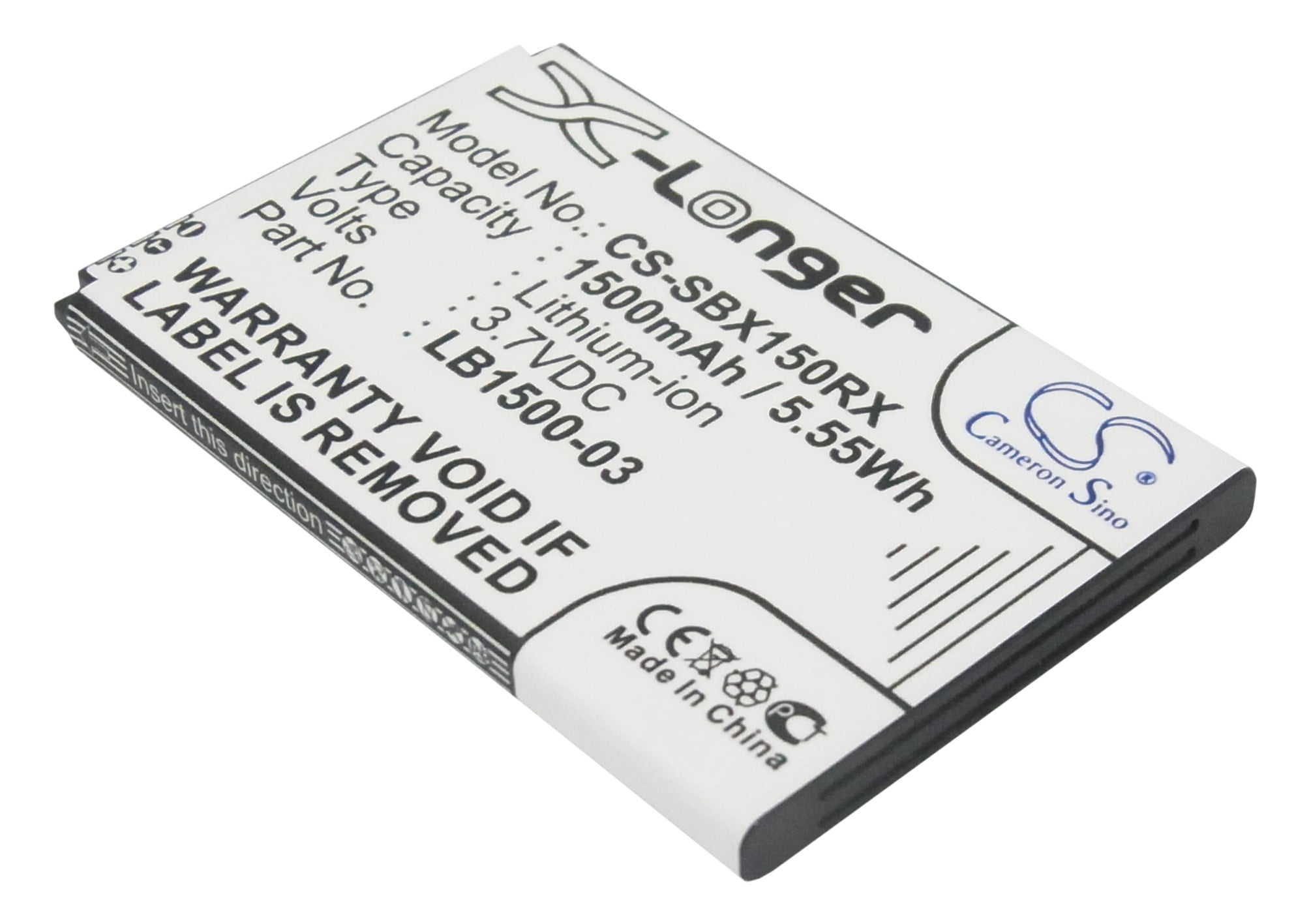 CS Batteria 1500mAh 3.7V Li-ion – Compatibile Con Huawei E5, E5830, E586, Pocket WiFi C01HW E Altri – Sostituisce LB1500-03 - 2