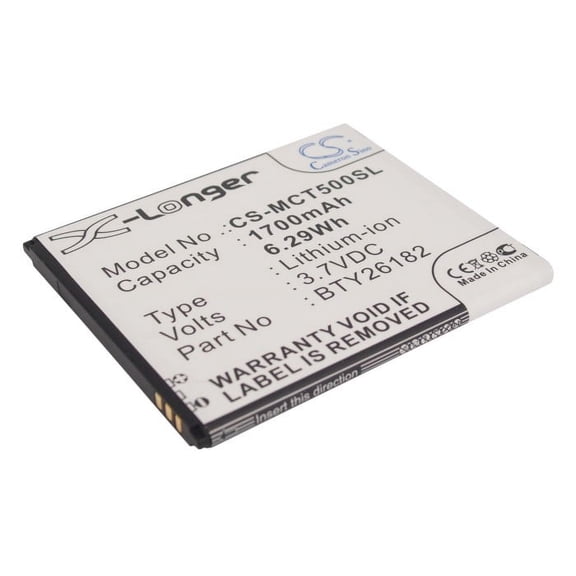 Replacement Battery for Fly IQ 451 Vista,1700mAh,Mobile Phone battery