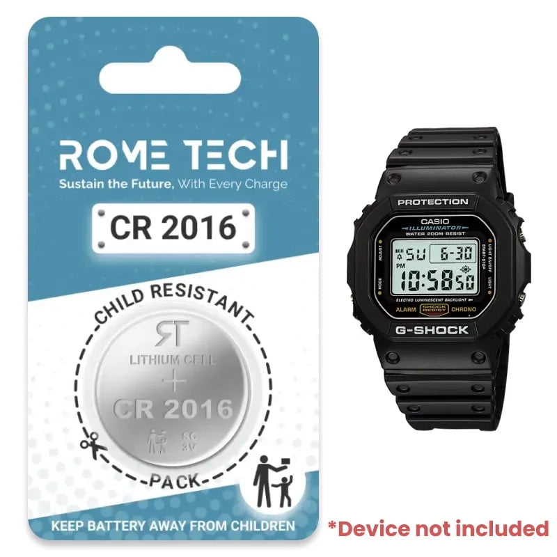 Replacement Battery for G-SHOCK DW5600E-1V Watch - Walmart.com