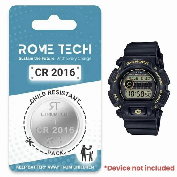 Replacement Battery for G-SHOCK DW9052GBX-1A9 Watch