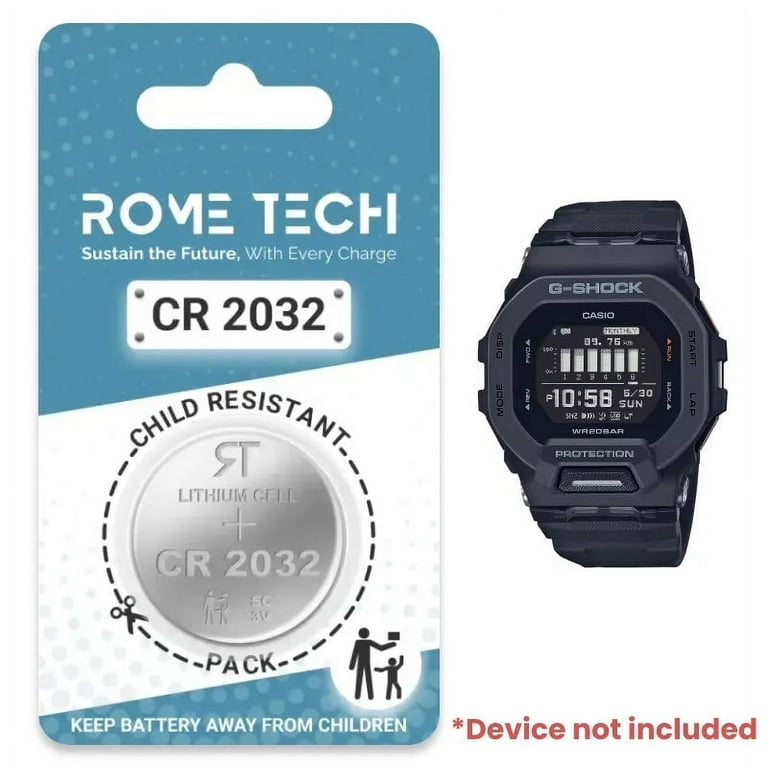 Replacement Battery for G-SHOCK GBD200-1 Watch - Walmart.com