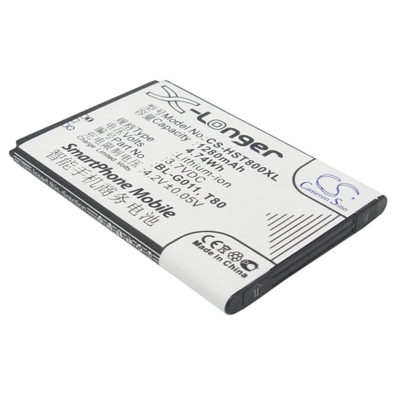 Replacement Battery for GIONEE GN100,BL-G011,1280mAh,Mobile Phone battery