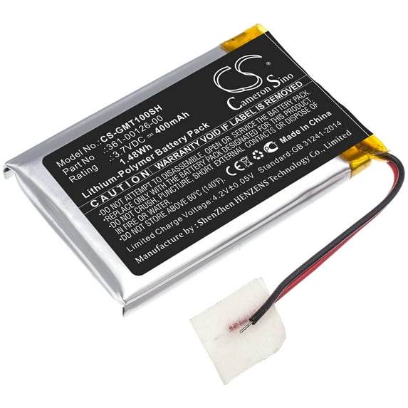 Replacement Battery for Garmin 010-02357-00,Tactix Delta,361-00126-00,3.7V/400mAh