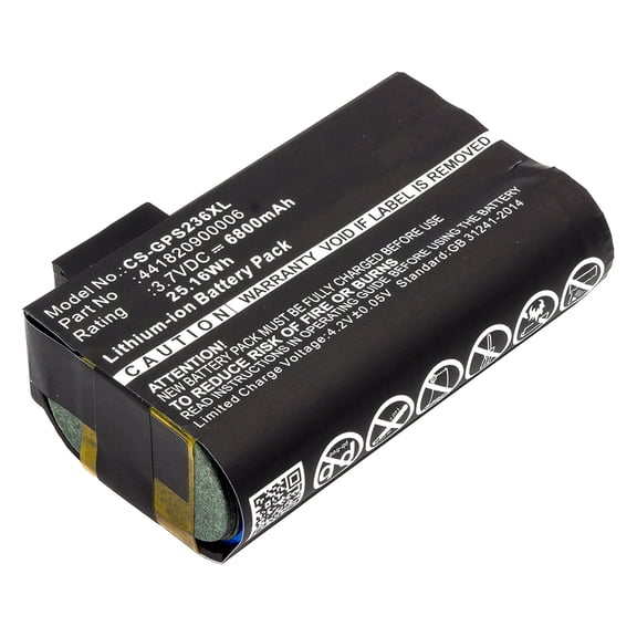 Replacement Battery for Getac PS236,PS236C,PS336,PN:441820900006,6800mAh