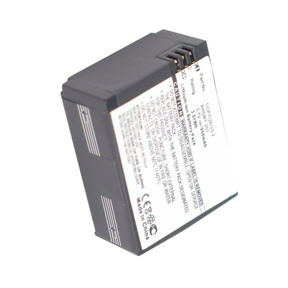 Replacement Battery for GoPro PR-062334 (800mAh Li-Polymer 3.7V)