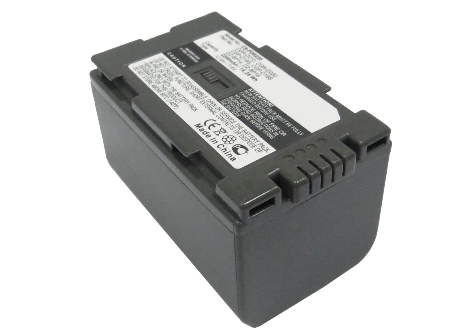 Batteria Ricaricabile Li-Ion 1100mAh 7.2V Per Videocamere Hitachi DZ-MV350E, DZ-MV380E, DZ-MV550A E Simili