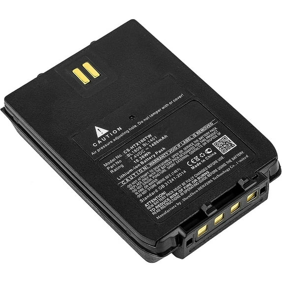 Replacement Battery for HYT X1e,X1p,BL1401,BL1809,7.4V/1400mAh