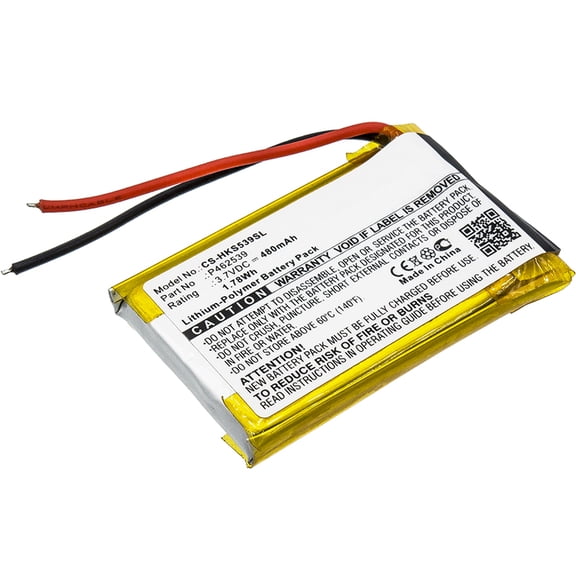 Replacement Battery for Harman/Kardon P462539,3.7V/480mAh