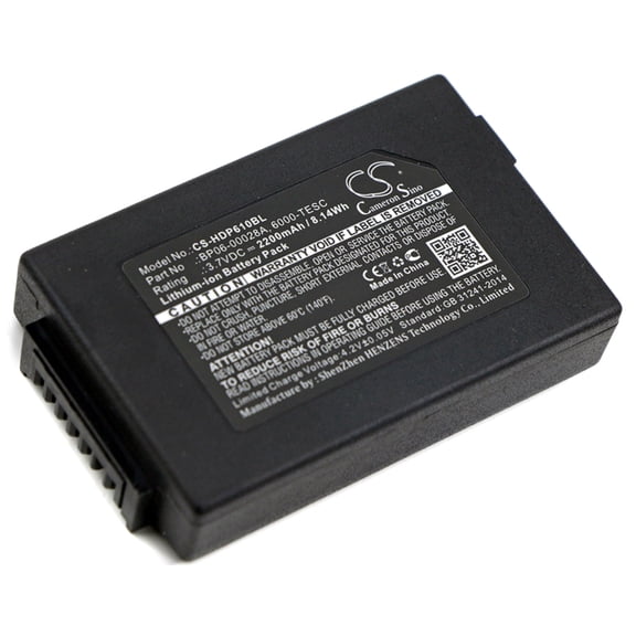 Replacement Battery for Honeywell 6000-BTSC,6000-TESC,BP06-00028A,BP06-00029A,2200mAh