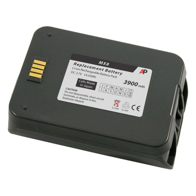 Replacement Battery for Honeywell/LXE MX8 Scanner. 3900 mAh