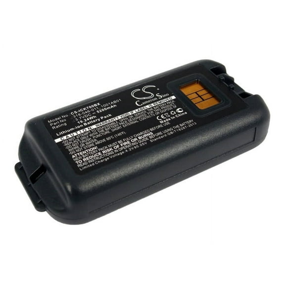 Replacement Battery for Intermec CK70,CK71,PN:1001AB01,1001AB02,318-046-001,318-046-011,AB18,3.7V/5200mAh