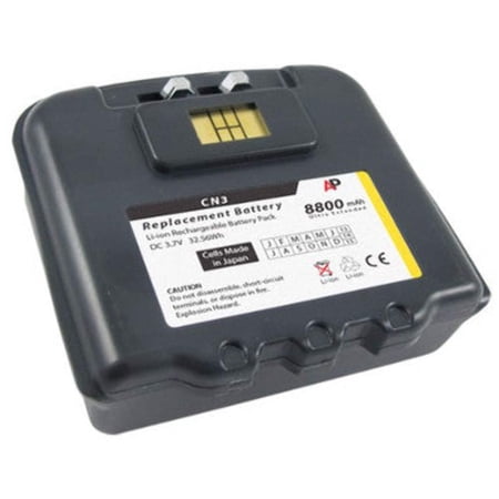 Replacement Battery for Intermec/Norand CN3&CN4 Scanners. 8800mAh Ultra Extended