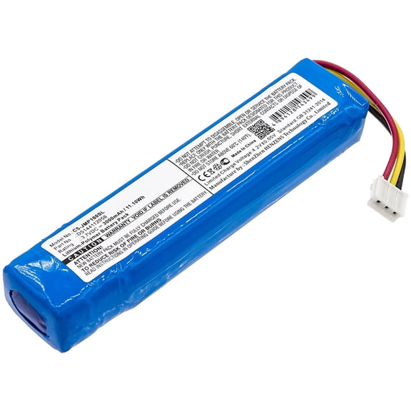 Replacement Battery for JBL DS144112056, MLP822199-2P,3000mAh/3.7V