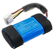 Replacement Battery for JBL Flip 6,JBLFLIP6BLUAM,JBLFLIP6REDAM,Part NumberGSP-1S2P-F6D,5200mAh