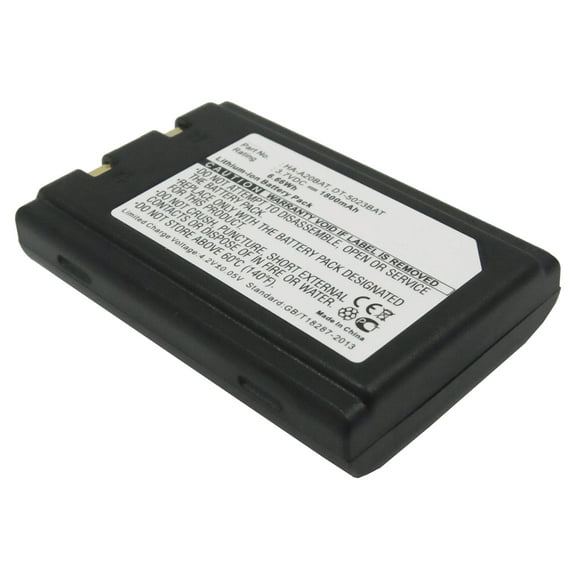 Replacement Battery for Janam XM5,XM70,XM70XP,XP Series,XP20W,3.7V/1800mAh