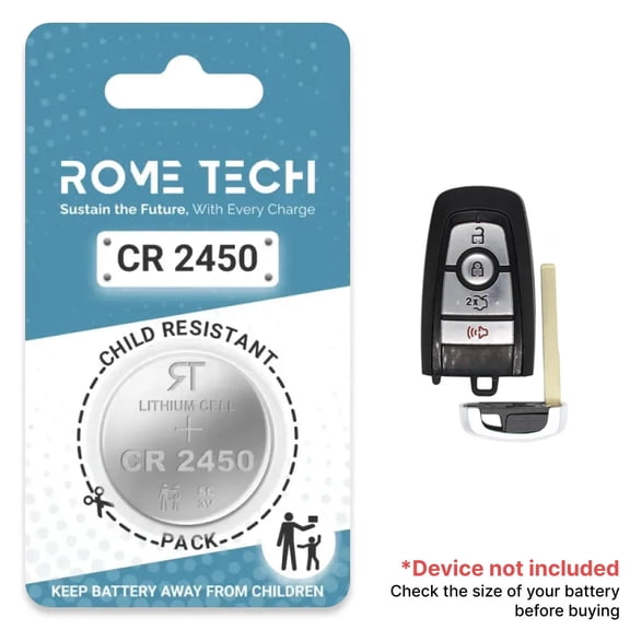 Replacement Battery for Key Fob - Ford Explorer 2018-2022 - 2 Pack