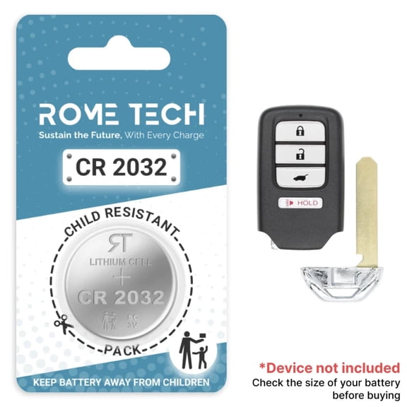 Replacement Battery for Key Fob - Honda Ridgeline 2020-2024 2 Pack