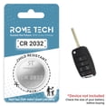 thumbnail image 1 of Replacement Battery for Key Fob - Kia Sedona 2015-2021, 1 of 3