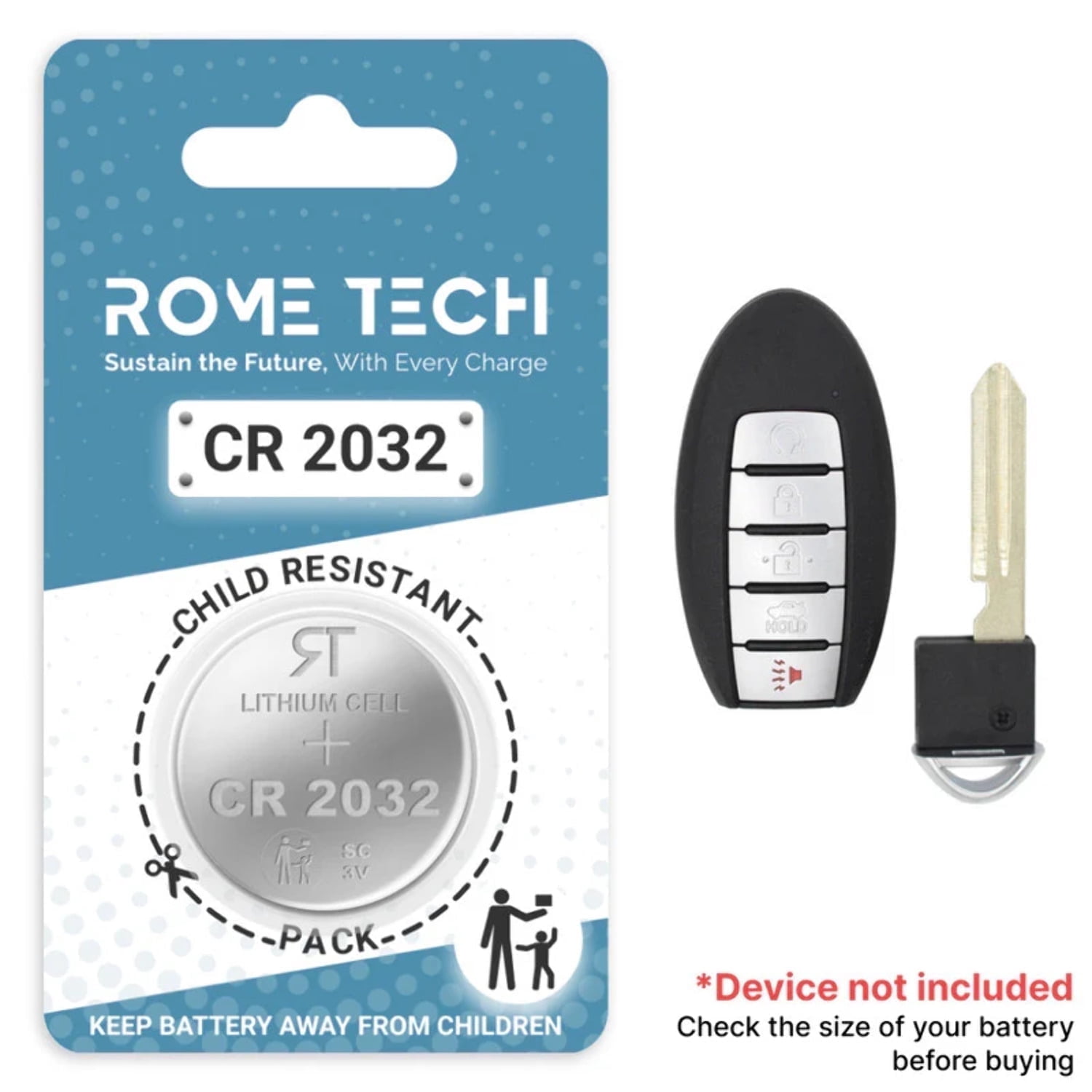 2013 Nissan Altima Key Fob Battery