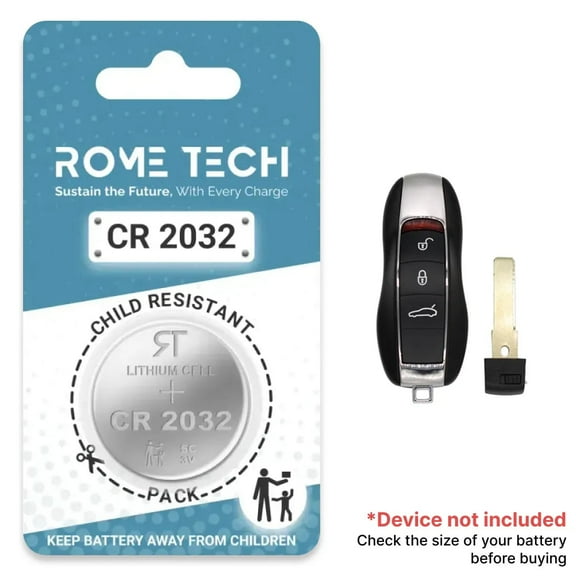 Replacement Battery for Key Fob - Porsche Cayman 2010-2017