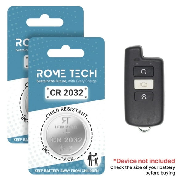 Replacement Battery for Key Fob - Toyota RAV4 2015-2019 - 2 Pack