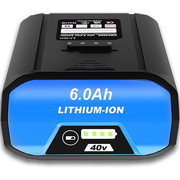 Replacement Battery for Kobalt 40V MAX Lithium Ion Battery KB440-06 KB240-06 KB2540C-06 KB640-03 Cordless Tool Battery Pack (6000mAh)
