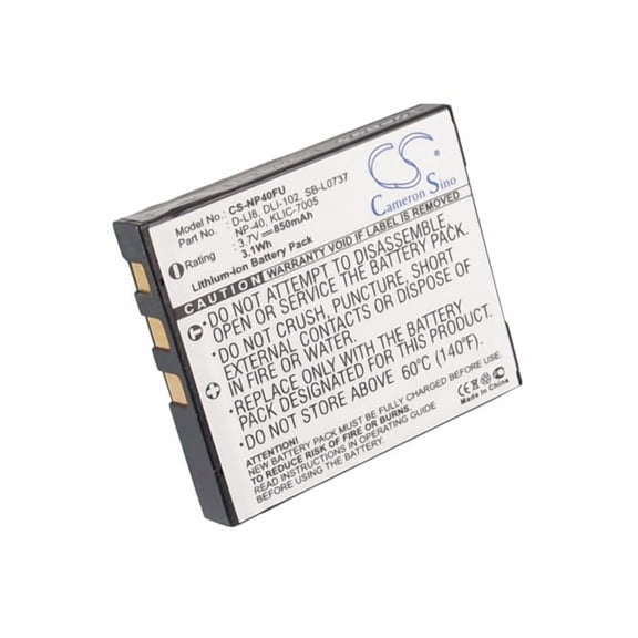 Replacement Battery for Kodak EasyShare C763,KLIC-7005,850mAh