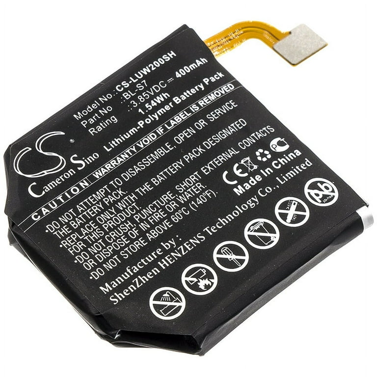 Replacement Battery for LG W200,W280,W280A,Watch Urbane 2nd
