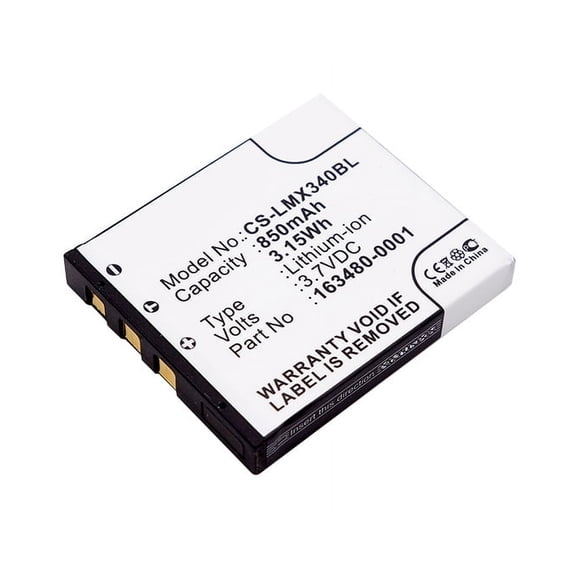 Replacement Battery for LXE 8650 Bluetooth Ring Scanners,8670,Bluetooth Ring Scanner,LX34L1-G,3.7V/850mAh