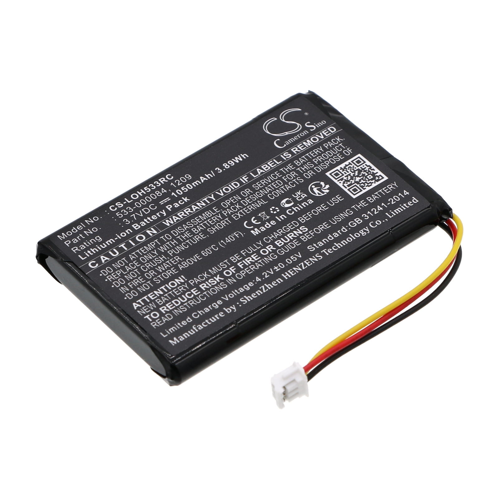 CELLONIC Batería De 1050mAh Compatible Con Logitech Ultimate Harmony One, Touch Y 1209, Con Protección Y 3 Años De Garantía