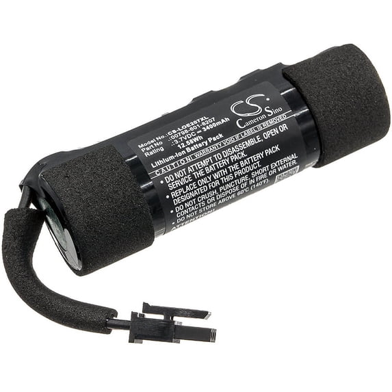 Replacement Battery for Logitech UE Boom 2,UE Boom 2 Ultimate,PN:00798-601-8207,3400mAh