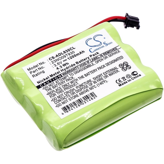 Replacement Battery for MBO Alpha,Alpha 1000,Alpha 1010,CT1000,CT1100,1200mAh