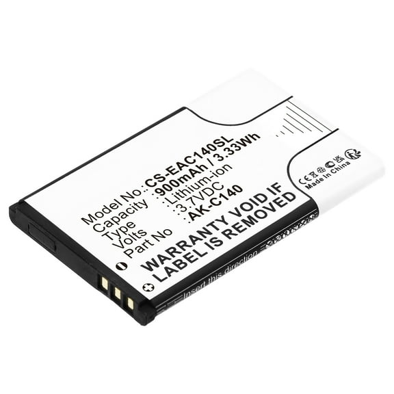 Replacement Battery for Media-Tech MT846KB,900mAh