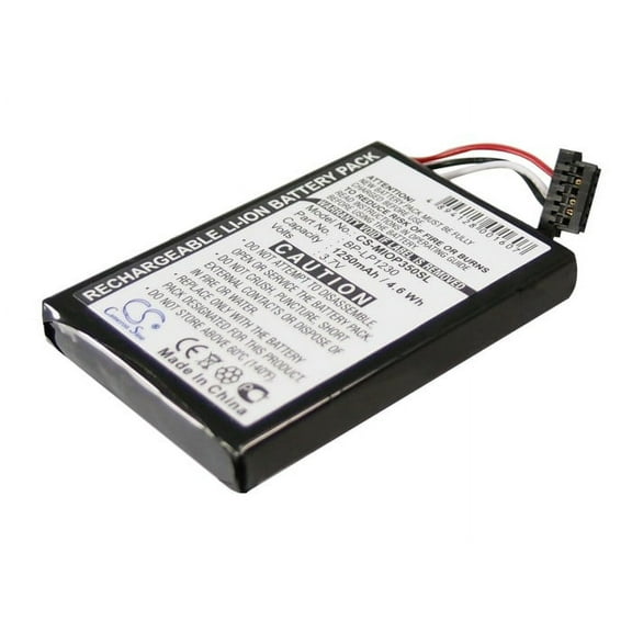 Replacement Battery for Medion 541380530005,541380530006,BL-LP1230/11-D00001U,BP-LP1200/11-D0001MX,G025A-Ab,G025M-AB,3.7V/1250mAh