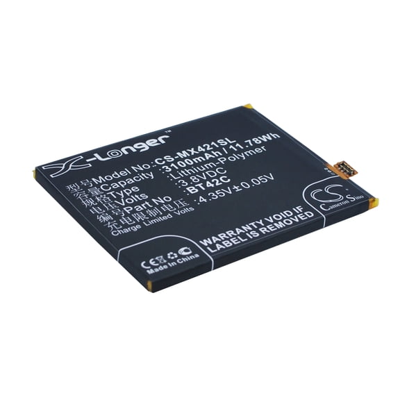 Replacement Battery for MeiZu Note 2,BT42C,3100mAh,Mobile Phone battery