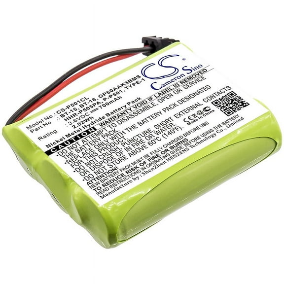 Replacement Battery for Memorex YBT3N800MAH,700mAh