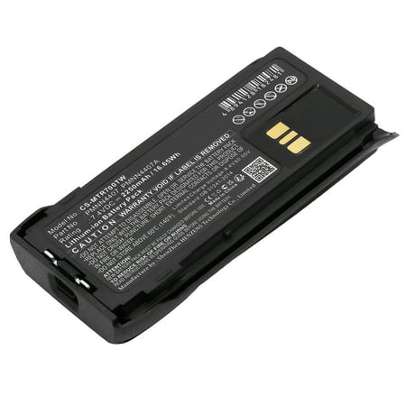 Replacement Battery for Motorola R7,PN:PMNN4807,PMNN4807A,PMNN4808,PMNN4809,PMNN4810,2250mAh