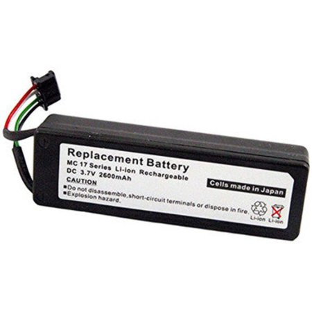 Replacement Battery for Motorola/Symbol MC17 Scanner. 2600 mAh.