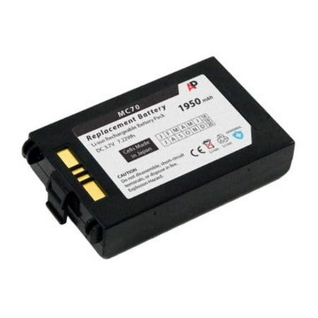 Replacement Battery for Motorola/Symbol MC70 & MC75 Series Scanners. 1950mAh