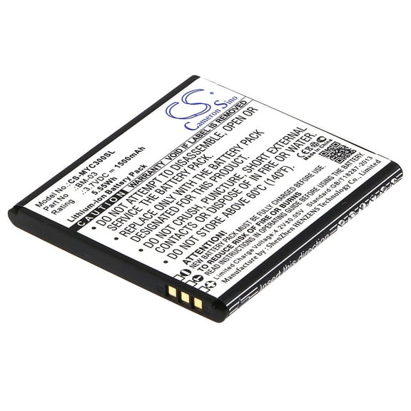 Replacement Battery for Myphone C-Smart,Funky,BM-03,1500mAh,Mobile Phone battery