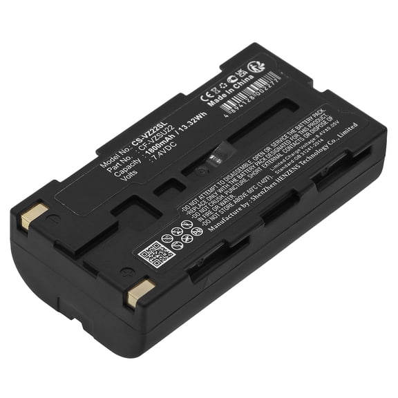 Replacement Battery for NEC AVIO R300SR,Shot F30,Thermo Gear G30,T2UR18650F-5928,7.4V/1800mAh